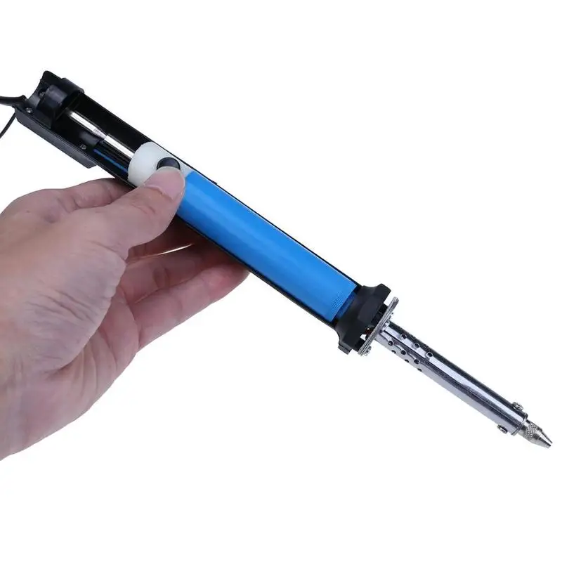 Handheld Electric Tin Suction Sucker Pen Desoldering Pump Soldering Tool With Nozzle Cleaner and Replaceable Nozzle EU Plug
Handheld Electric Tin Suction Sucker Pen Desoldering Pump Soldering Tool With Nozzle Cleaner and Replaceable Nozzle EU Plug