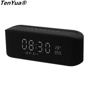 TenYua Portable HIFI Wireless Bluetooth Speaker Stereo Speakers Soundbar Support Temperature Hands-free with TF FM Alarm Clock
TenYua Portable HIFI Wireless Bluetooth Speaker Stereo Speakers Soundbar Support Temperature Hands-free with TF FM Alarm Clock