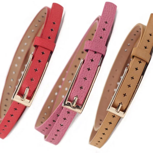 Factory Price, New Women Lady PU Leather Skinny Thin Narrow Buckle Waist Belt Waistband Strap
Factory Price, New Women Lady PU Leather Skinny Thin Narrow Buckle Waist Belt Waistband Strap