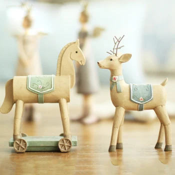 Horse Deer Angel Wooden Rocking Horse Animal Decoration Desktop Decoration Resin Carving Craft Memory of Childhood Gift
Horse Deer Angel Wooden Rocking Horse Animal Decoration Desktop Decoration Resin Carving Craft Memory of Childhood Gift