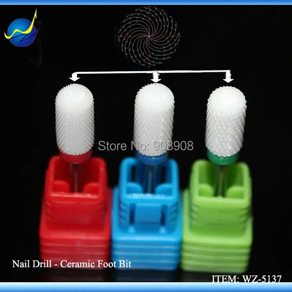 New Rounded Top Ceramic Nail Bits Professional Toe Cuticle Feet Pedicure Callus Rasp Foot Hard Dead Skin Nail Foot Care Tools
New Rounded Top Ceramic Nail Bits Professional Toe Cuticle Feet Pedicure Callus Rasp Foot Hard Dead Skin Nail Foot Care Tools