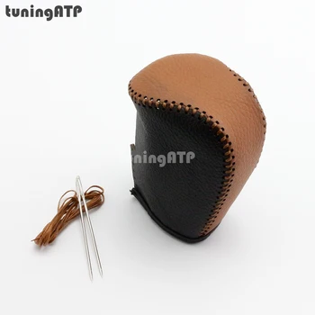 Genuine Leather Cover For Honda Civic 10th Generation CVT Automatic Gear Shift Knob Brown & Black Leather
Genuine Leather Cover For Honda Civic 10th Generation CVT Automatic Gear Shift Knob Brown & Black Leather