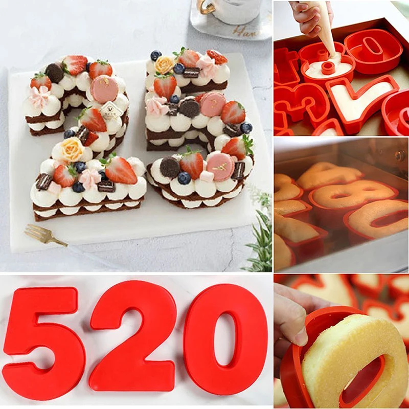 Dessert Silicone Digital Mold Cake Numbers Shape Dessert Decoration Tool For Wedding Birthday Anniversary Handmade
Dessert Silicone Digital Mold Cake Numbers Shape Dessert Decoration Tool For Wedding Birthday Anniversary Handmade