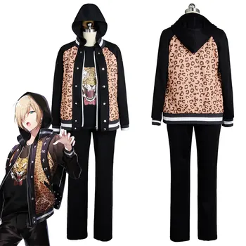 Yuri On Ice Yuuri Plisetsky Cosplay Costume Daily Suit Tiger Head Shirt Jacket Whole Set Custom Made
Yuri On Ice Yuuri Plisetsky Cosplay Costume Daily Suit Tiger Head Shirt Jacket Whole Set Custom Made