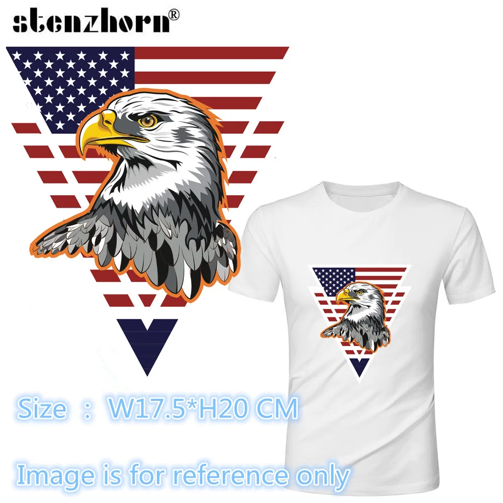 Eagle Owl Animal Patch Iron On Patches for Clothing Heat Transfers For T-shirt clothes Diy Ironing Stickers 
Eagle Owl Animal Patch Iron On Patches for Clothing Heat Transfers For T-shirt clothes Diy Ironing Stickers