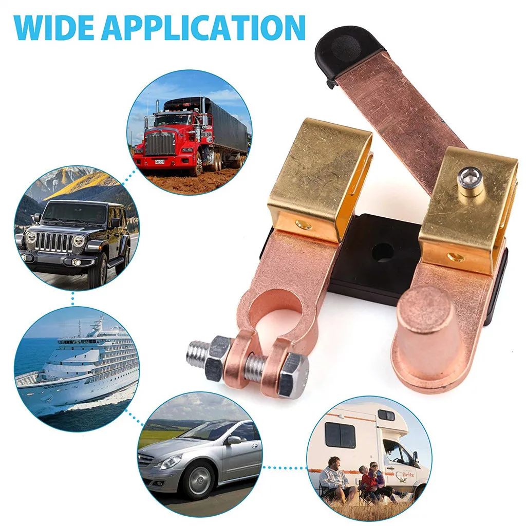 Universal Crossbar 1pcs 12-24V 250A For Vehicle RV UTV Disconnect Side Post Battery Cut Off Switch Dropship 19Y18
Universal Crossbar 1pcs 12-24V 250A For Vehicle RV UTV Disconnect Side Post Battery Cut Off Switch Dropship 19Y18