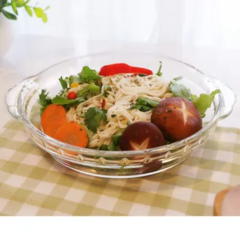 Household creative tableware heat-resistant lead-free glass plate microwave grilled fish plate dish dumplings dish ZP01251027
Household creative tableware heat-resistant lead-free glass plate microwave grilled fish plate dish dumplings dish ZP01251027