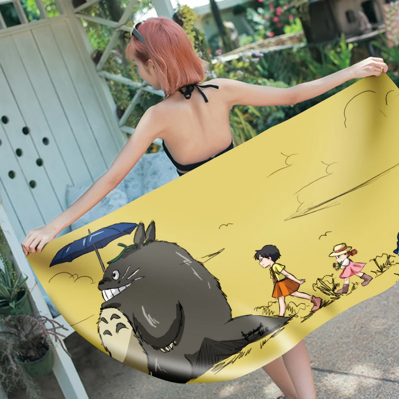 3D Printed Cartoon totoro Microfiber rectangle Beach Towel for Adults Child Summer Toalla Yoga Mat T462
3D Printed Cartoon totoro Microfiber rectangle Beach Towel for Adults Child Summer Toalla Yoga Mat T462