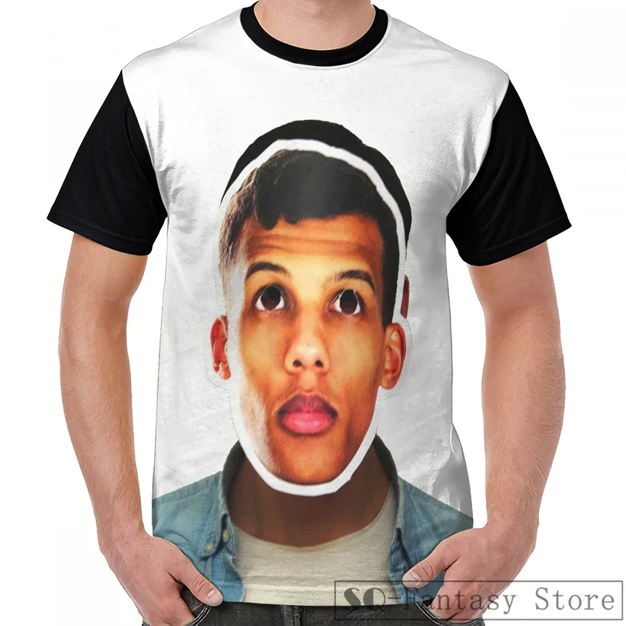 Casual print men t shirt women tops tee Le Masque Deguisement Stromae Graphic T-Shirt men summer Short Sleeve cute tshirts
Casual print men t shirt women tops tee Le Masque Deguisement Stromae Graphic T-Shirt men summer Short Sleeve cute tshirts