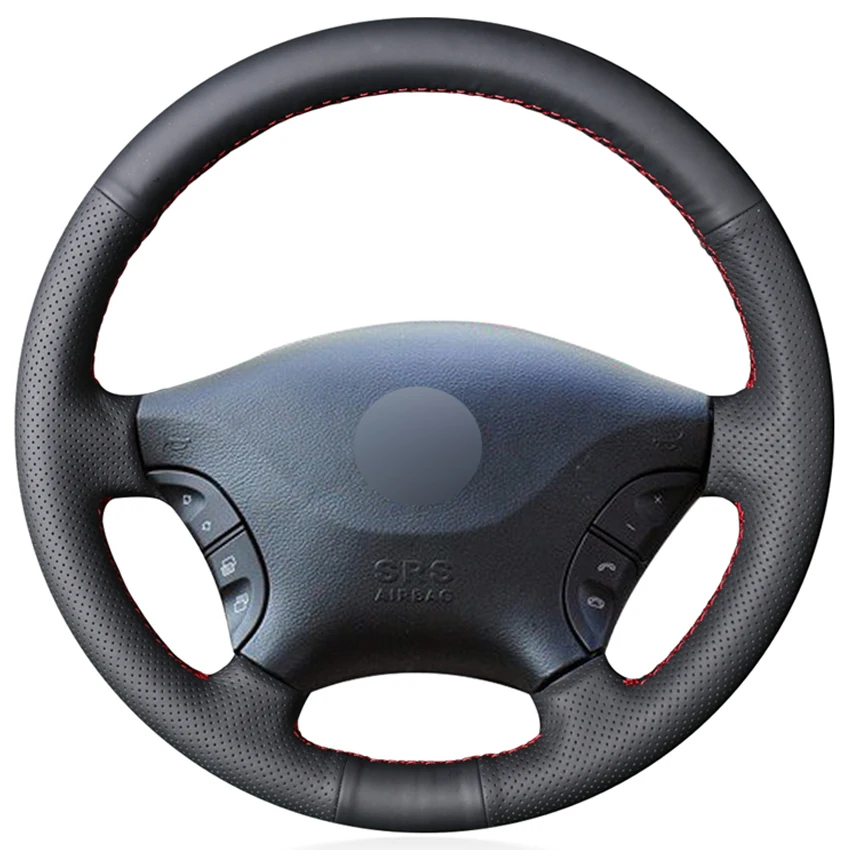 Black PU Faux Leather DIY Hand-stitched Car Steering Wheel Cover for Mercedes Benz Viano 2006-2011 Vito 2010-2015
Black PU Faux Leather DIY Hand-stitched Car Steering Wheel Cover for Mercedes Benz Viano 2006-2011 Vito 2010-2015