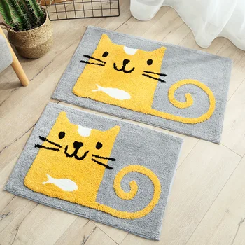 New Cartoon Cat Thick Water Absorption Rug Bathroom Mat Shaggy Bath Mat Set kitchen Door Floor Mat Carpet For Toilet Non Slip
New Cartoon Cat Thick Water Absorption Rug Bathroom Mat Shaggy Bath Mat Set kitchen Door Floor Mat Carpet For Toilet Non Slip