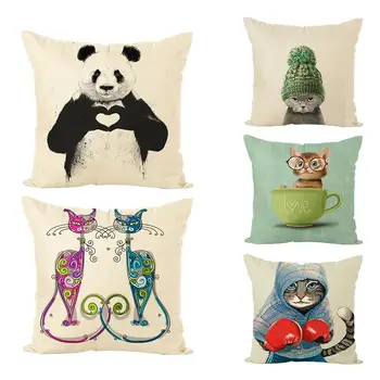 Boxing Cat/Panda Soft Pillow Case Cushion Cover Sofa Car Home Cafe Decoration Fashion
Boxing Cat/Panda Soft Pillow Case Cushion Cover Sofa Car Home Cafe Decoration Fashion