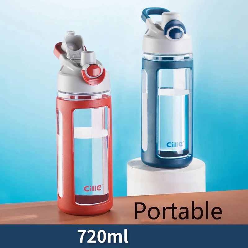 OHFIN 720ML Sports Water Bottles With Handle Large Capacity Protable Healthy Plastic Outdoor Travel Bottle My Drink Bottle
OHFIN 720ML Sports Water Bottles With Handle Large Capacity Protable Healthy Plastic Outdoor Travel Bottle My Drink Bottle
