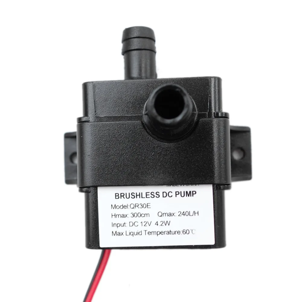 QR30E Waterproof Brushless Pump DC 12V 4.2W 240L/H Flow Rate Submersible Water Pumps Ultra-quiet Mini Water Pump Free Shipping
QR30E Waterproof Brushless Pump DC 12V 4.2W 240L/H Flow Rate Submersible Water Pumps Ultra-quiet Mini Water Pump Free Shipping