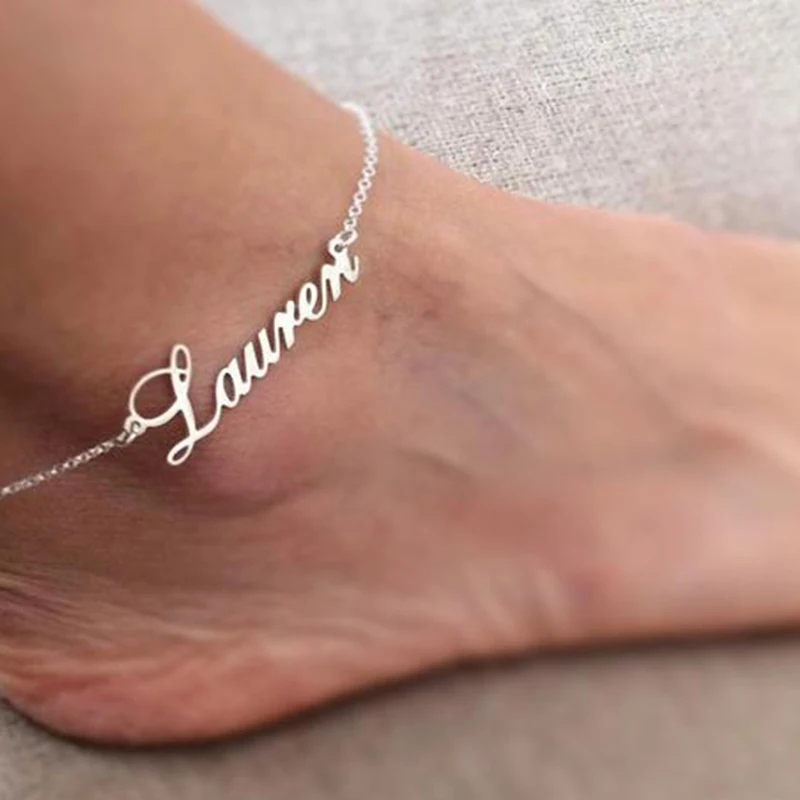 Personalized Name Anklet Gold stainless steel custom ankle bracelet Custom Leg Chain Ankle bracelet Handmade Any initial anklet
Personalized Name Anklet Gold stainless steel custom ankle bracelet Custom Leg Chain Ankle bracelet Handmade Any initial anklet