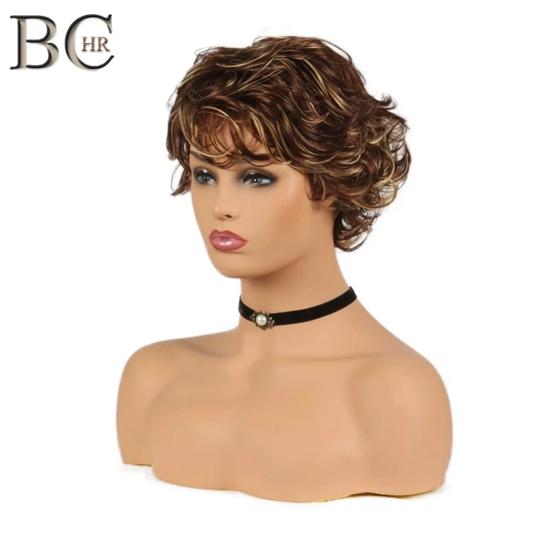 BCHR Fashion Afro Kinky Short Curly Brown Wigs for Women African American Synthetic Wigs Ombre Hair Free Shipping
BCHR Fashion Afro Kinky Short Curly Brown Wigs for Women African American Synthetic Wigs Ombre Hair Free Shipping