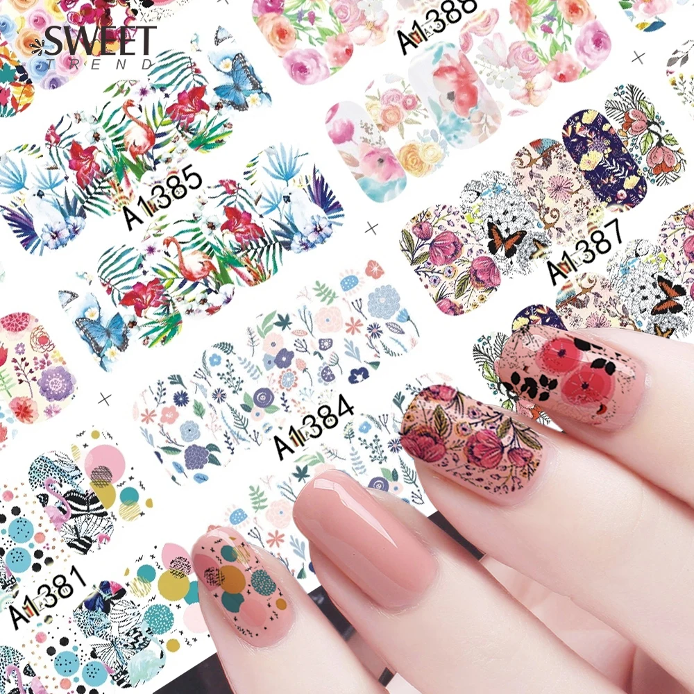 12 Patterns Flower Mixed Nail Tips Decals Nail Art Transfer Stickers Nail Water Decals Beauty Foils Manicure Decor LAA1381-1392
12 Patterns Flower Mixed Nail Tips Decals Nail Art Transfer Stickers Nail Water Decals Beauty Foils Manicure Decor LAA1381-1392