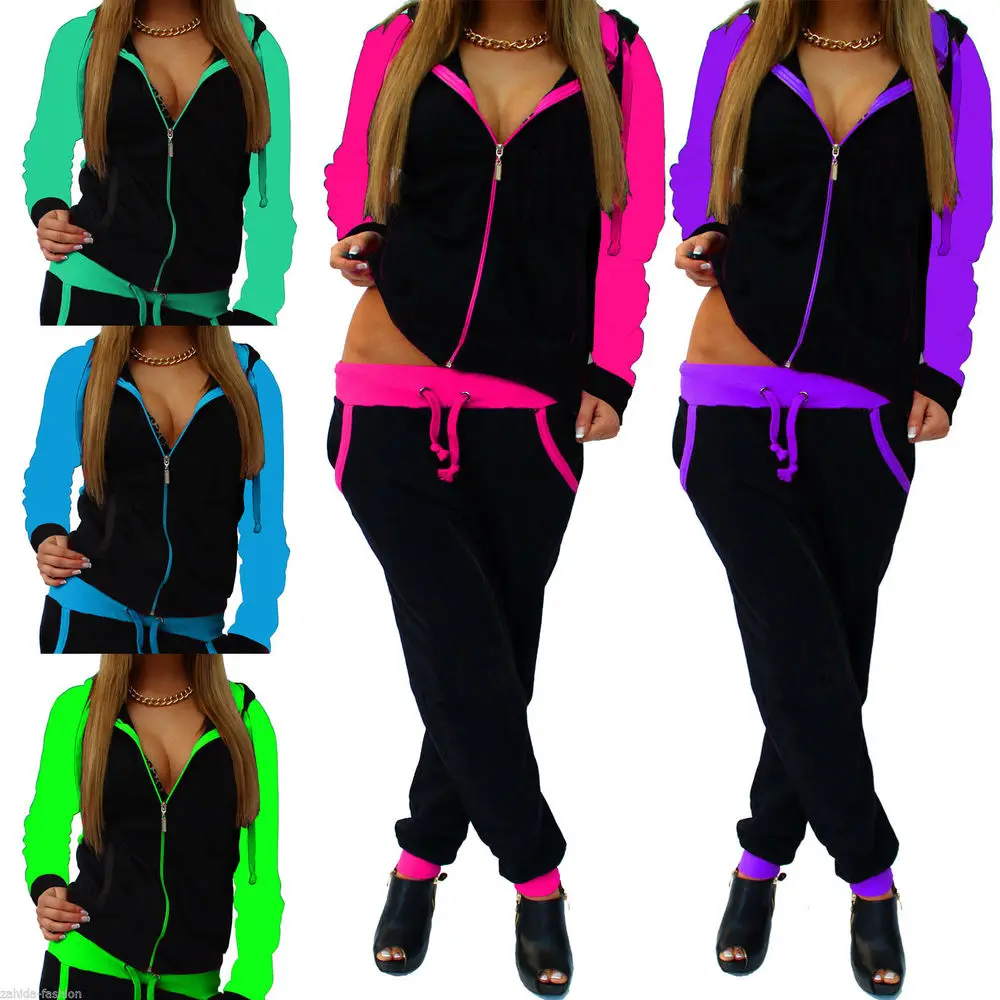 ZOGAA Women Two Piece set Tracksuit Women sets Hooded Female Clothes Sweatsuit 2018 Autumn Fashion 2 piece sets womens outfits
ZOGAA Women Two Piece set Tracksuit Women sets Hooded Female Clothes Sweatsuit 2018 Autumn Fashion 2 piece sets womens outfits