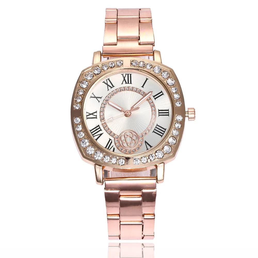 2019 Women's Stainless Steel Watch Simple Roman numerals and diamonds luxury dial business quartz wrist watch gift reloj a65
2019 Women's Stainless Steel Watch Simple Roman numerals and diamonds luxury dial business quartz wrist watch gift reloj a65