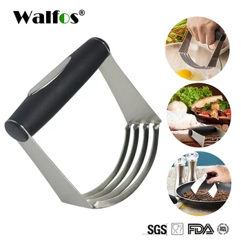 Walfos Stainless Steel Kitchen Craft Pastry Dough Cutter Blender Random Color Mixer Whisk Tool
Walfos Stainless Steel Kitchen Craft Pastry Dough Cutter Blender Random Color Mixer Whisk Tool