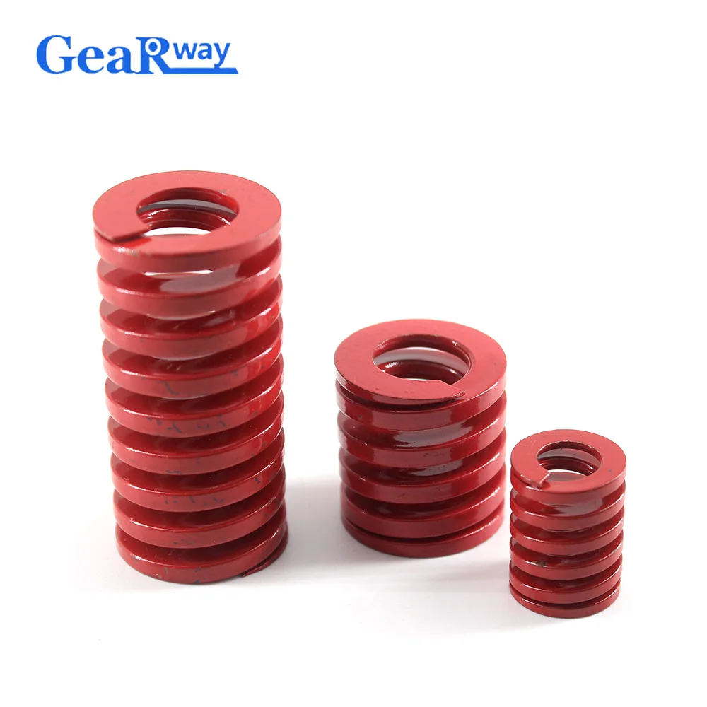 Gearway Red Compression Spring Medium Loading Tubular Section Mould Die Compression Spring TM25x20/25x25/25x30/25x50/25x55mm
Gearway Red Compression Spring Medium Loading Tubular Section Mould Die Compression Spring TM25x20/25x25/25x30/25x50/25x55mm