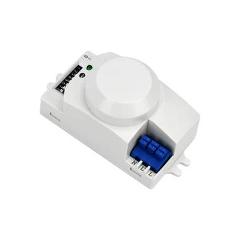 High Frequency AC 220V-240V 5.8GHz Microwave Radar Sensor Body Motion HF Detector Light Switch Sensors 85x38x40mm
High Frequency AC 220V-240V 5.8GHz Microwave Radar Sensor Body Motion HF Detector Light Switch Sensors 85x38x40mm