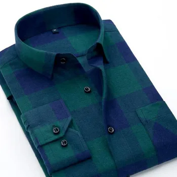 Autumn Winter Hot Sale Men Long Sleeve Plaid Printed Casual Shirts Camisa,Turn-down Collar Flannel Cotton England Shirts
Autumn Winter Hot Sale Men Long Sleeve Plaid Printed Casual Shirts Camisa,Turn-down Collar Flannel Cotton England Shirts