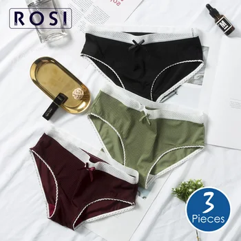 Women Seamless Panties Sexy Solid Nylon Cotton Crotch Mid-Waist Underwear for Ladies Briefs Lingerie Brand Underpants 3Pcs/Lot
Women Seamless Panties Sexy Solid Nylon Cotton Crotch Mid-Waist Underwear for Ladies Briefs Lingerie Brand Underpants 3Pcs/Lot