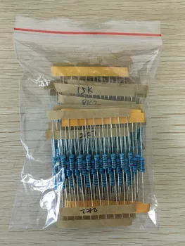 300pcs 1K-1M Ohm 1/2w Resistance 1% Metal Film Resistor Assortment Kit Set 30Kinds*10pcs=300PCS Free Shipping
300pcs 1K-1M Ohm 1/2w Resistance 1% Metal Film Resistor Assortment Kit Set 30Kinds*10pcs=300PCS Free Shipping