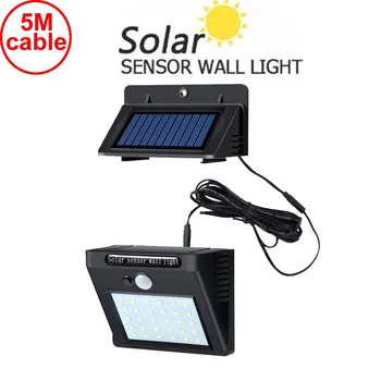 Solar powered Light 3 modes split panel Indoor Outdoor Waterproof Garden Courtyard Human Body Sensing Wall Lamp 5M cable IP65
Solar powered Light 3 modes split panel Indoor Outdoor Waterproof Garden Courtyard Human Body Sensing Wall Lamp 5M cable IP65