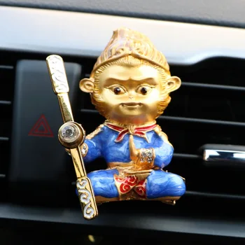LEEPEE Sun Wukong Car Air Freshener Zinc Alloy Monkey Shape Car Outlet Clip Perfume Monkey King Chinese Culture Design
LEEPEE Sun Wukong Car Air Freshener Zinc Alloy Monkey Shape Car Outlet Clip Perfume Monkey King Chinese Culture Design