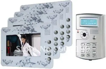 XinSiLu NEW 7"color video door phone With time and attendance functionality, support ID cards and passwords to open the door
XinSiLu NEW 7"color video door phone With time and attendance functionality, support ID cards and passwords to open the door