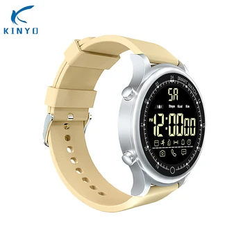 KINYO 5ATM waterproof smartwatch bluetooth smart watch camera pedometer call message reminder intelligent wristwatch smart clock
KINYO 5ATM waterproof smartwatch bluetooth smart watch camera pedometer call message reminder intelligent wristwatch smart clock