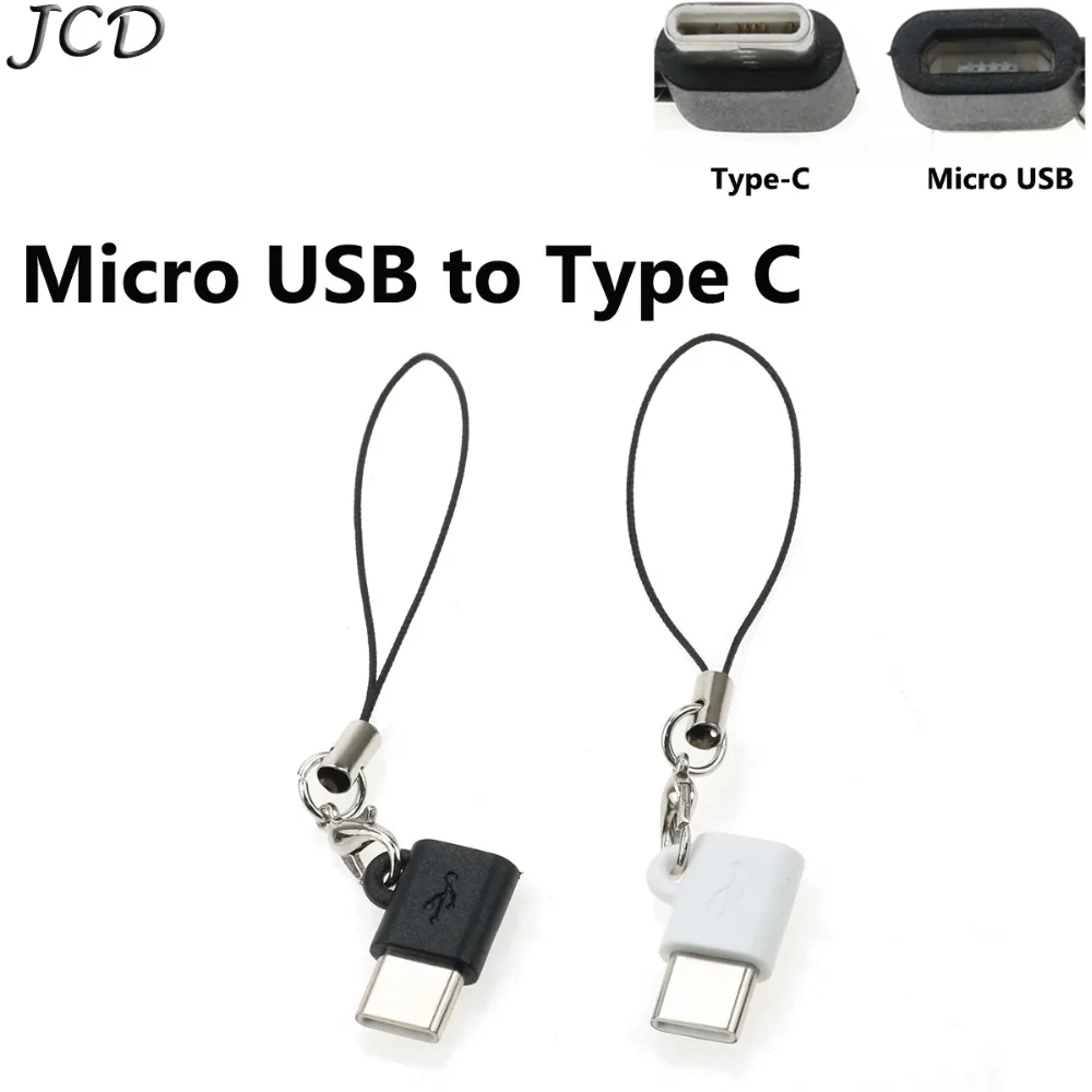 JCD 2-5pcs/lot USB 3.1 Type C Male to Micro USB Female OTG Adapter Type-C Converter Connector USB-C black and white for Xiaomi 8
JCD 2-5pcs/lot USB 3.1 Type C Male to Micro USB Female OTG Adapter Type-C Converter Connector USB-C black and white for Xiaomi 8