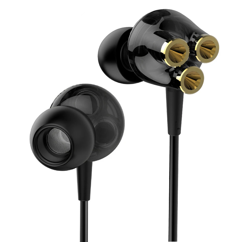 Six Dynamic Drivers In-Ear Earphone 6 Units Balanced Drivers Headphone Headset Hands Free with Mic Music Earbuds for All Phone
Six Dynamic Drivers In-Ear Earphone 6 Units Balanced Drivers Headphone Headset Hands Free with Mic Music Earbuds for All Phone