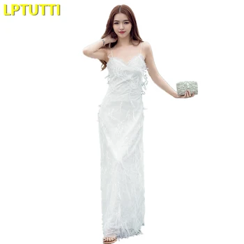 LPTUTTI Tassel Gratuating New For Women Elegant Date Ceremony Party Prom Gown Formal Gala Events Luxury Long Evening Dresses
LPTUTTI Tassel Gratuating New For Women Elegant Date Ceremony Party Prom Gown Formal Gala Events Luxury Long Evening Dresses