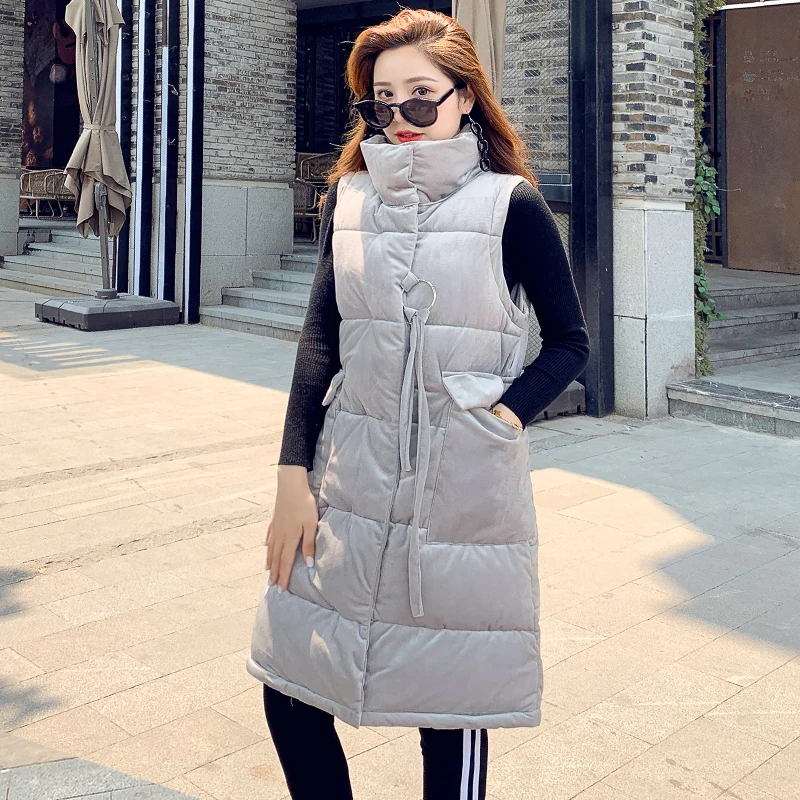 Fashion Autumn Winter Vest New 2019 Slim Hooded Jacket Long Sleeveless Parkas Casual Coat Plus Size OL Ladies Female Outwears
Fashion Autumn Winter Vest New 2019 Slim Hooded Jacket Long Sleeveless Parkas Casual Coat Plus Size OL Ladies Female Outwears