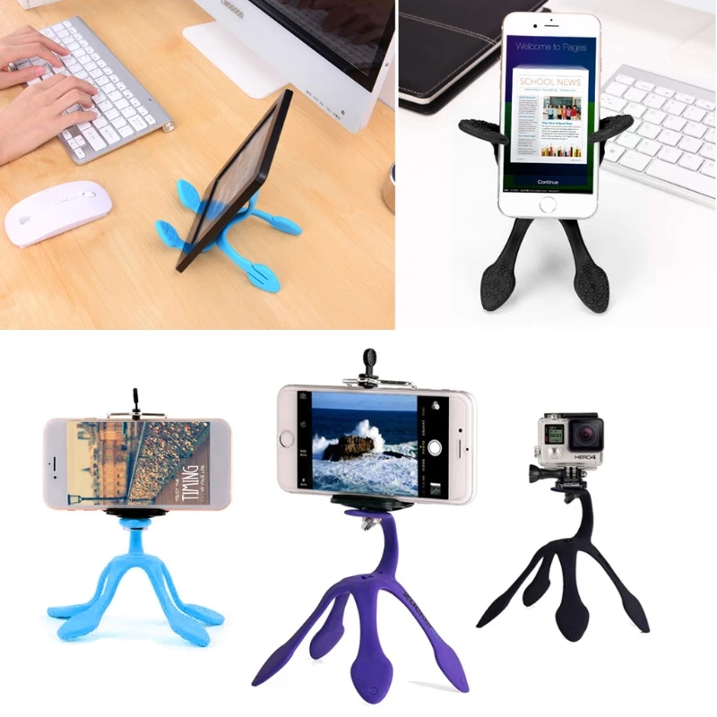 OOTDTY Mini Flexible Tripod Mount Stand Holder For iPhone Xiaomi Gopro Sports Camera
OOTDTY Mini Flexible Tripod Mount Stand Holder For iPhone Xiaomi Gopro Sports Camera