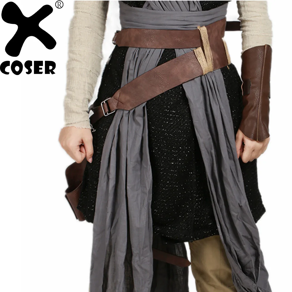 XCOSER Star Wars Episode VIII The Last Jedi Rey Brown PU Faux Leather Belts Cosplay Props Halloween Costume Accessory Waistband
XCOSER Star Wars Episode VIII The Last Jedi Rey Brown PU Faux Leather Belts Cosplay Props Halloween Costume Accessory Waistband