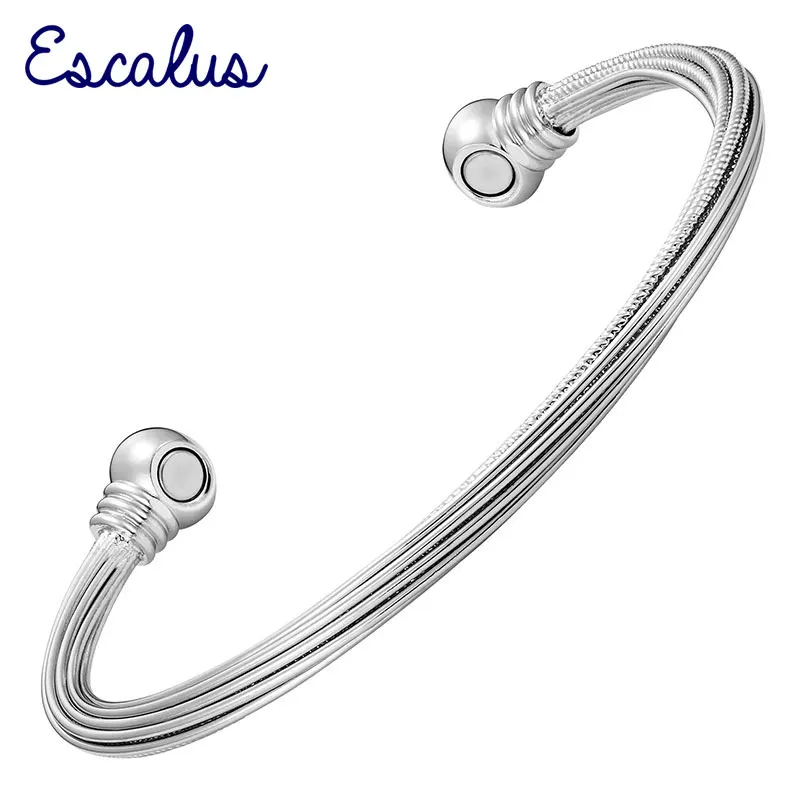 Escalus Health Silver Plated Magnetic Copper Bangle Classic Healing Bangle Wristband Charm Unisex Supreme Quality
Escalus Health Silver Plated Magnetic Copper Bangle Classic Healing Bangle Wristband Charm Unisex Supreme Quality