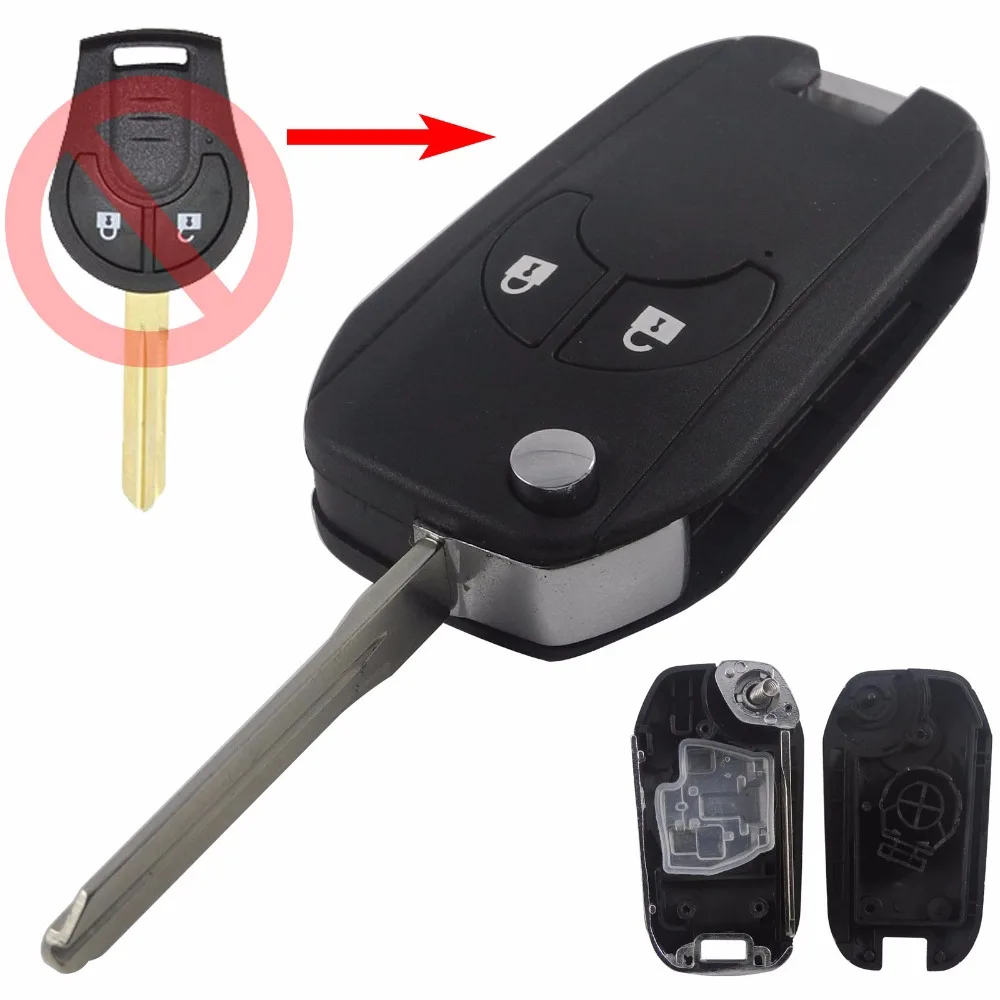 jingyuqin 2 Button Flip Folding Remote Car Key Case Shell Fob Cover Case Styling For Nissan Cube Micra Qashqai Juke With Logo
jingyuqin 2 Button Flip Folding Remote Car Key Case Shell Fob Cover Case Styling For Nissan Cube Micra Qashqai Juke With Logo