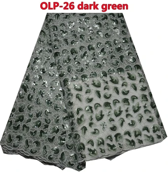 2016 Latest high quality African embroidered organza fabric For nigerian Wedding Dress OLP-26
2016 Latest high quality African embroidered organza fabric For nigerian Wedding Dress OLP-26