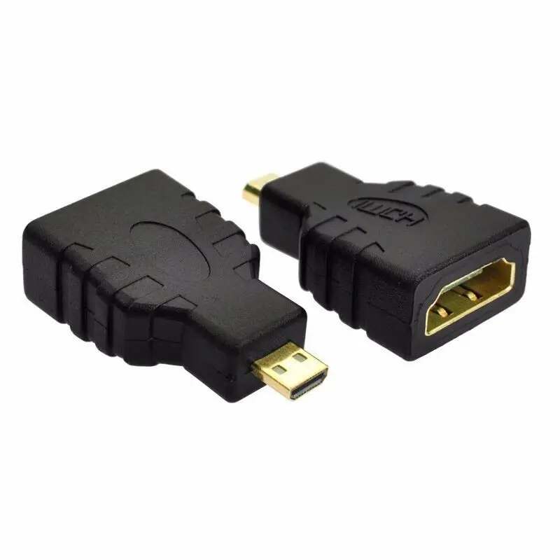 Micro HDMI Type D Male to HDMI Female Adapter Connector for Raspberry Pi 4 Model B
Micro HDMI Type D Male to HDMI Female Adapter Connector for Raspberry Pi 4 Model B