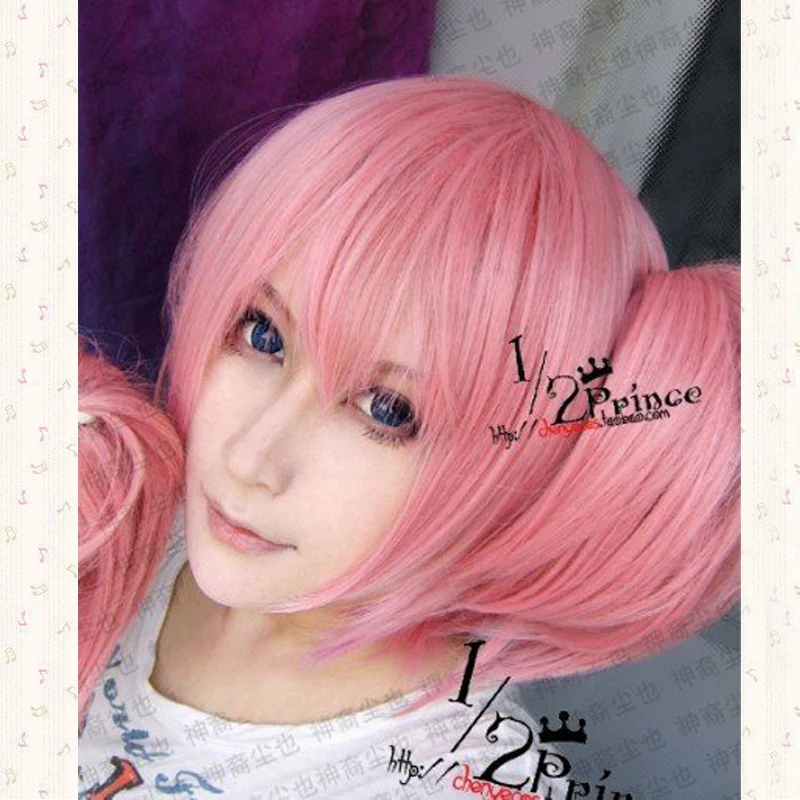 Puella Magi Madoka Magica.Kaname Madoka Pink short 2 clip ponytails anime party cosplay wig +wig cap
Puella Magi Madoka Magica.Kaname Madoka Pink short 2 clip ponytails anime party cosplay wig +wig cap