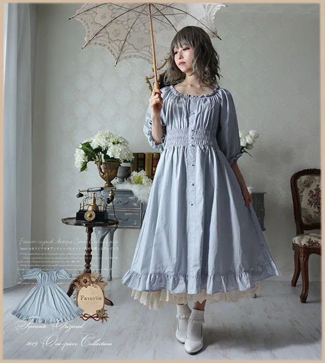 Sweet French Lolita Dress With Ruffles Vintage Elegant Lantern Sleeve For Large Size Lady Retro Princess Dresses Vestidos Faldas
Sweet French Lolita Dress With Ruffles Vintage Elegant Lantern Sleeve For Large Size Lady Retro Princess Dresses Vestidos Faldas