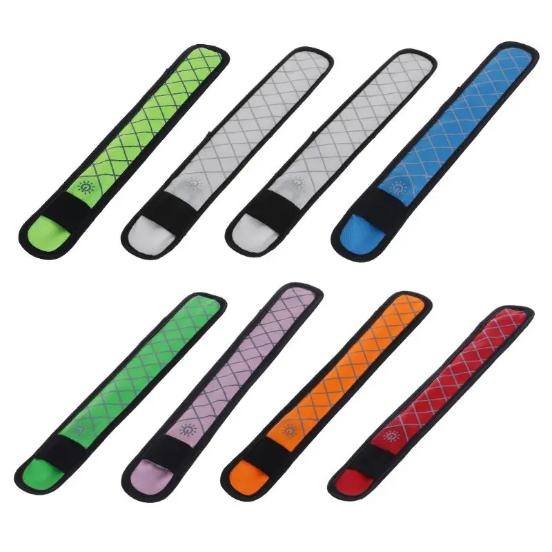 Nylon LED Sports Slap Wrist Strap Band Wristband Light Flash Bracelet Glowing Armband
Nylon LED Sports Slap Wrist Strap Band Wristband Light Flash Bracelet Glowing Armband