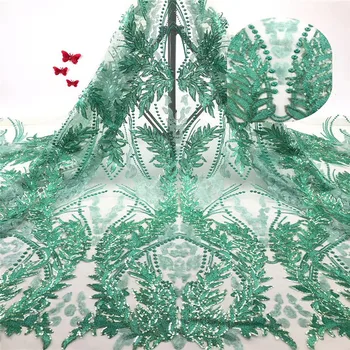 Madison African Lace Fabric 2019 High Quality Lace Sequins Tulle Lace Fabric French Embroidered Tulle Lace Fabric For Wedding 
Madison African Lace Fabric 2019 High Quality Lace Sequins Tulle Lace Fabric French Embroidered Tulle Lace Fabric For Wedding