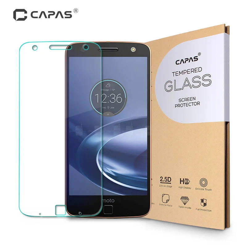 Tempered Glass for Motorola Moto Z Force Droid Screen Protector Original CAPAS 0.2mm 9H Anti-burst Protective Film LCD Guard
Tempered Glass for Motorola Moto Z Force Droid Screen Protector Original CAPAS 0.2mm 9H Anti-burst Protective Film LCD Guard