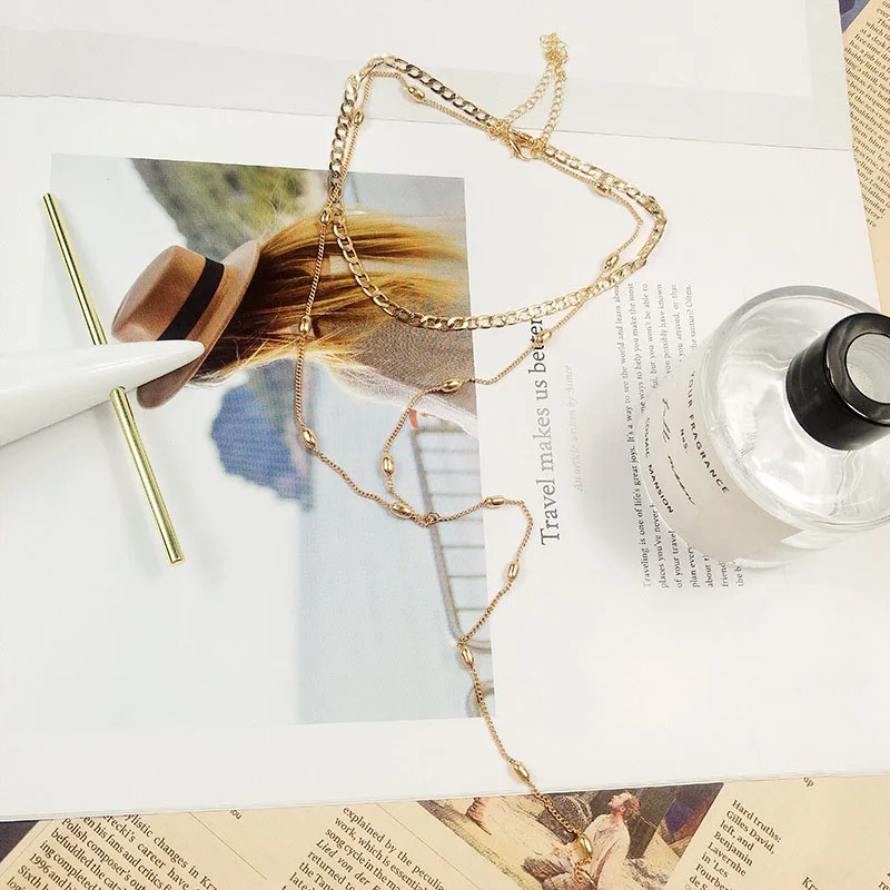 Join.Y Multi Layer Pendant Necklace For Women Fashion Gold Geometric Charm Chains Necklace Jewerly Sexy Multilayer Ethnic
Join.Y Multi Layer Pendant Necklace For Women Fashion Gold Geometric Charm Chains Necklace Jewerly Sexy Multilayer Ethnic