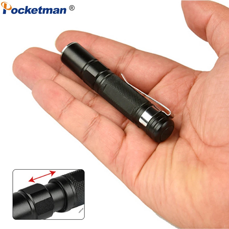2000LM LED Flashlight Mini Flashlight Penlight Poket Size LED Flashlight Waterproof Lantern Portable LED Torch with AAA Battery
2000LM LED Flashlight Mini Flashlight Penlight Poket Size LED Flashlight Waterproof Lantern Portable LED Torch with AAA Battery